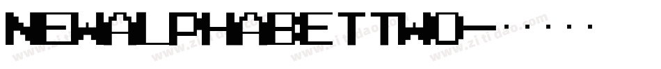 NewAlphabetTwo字体转换