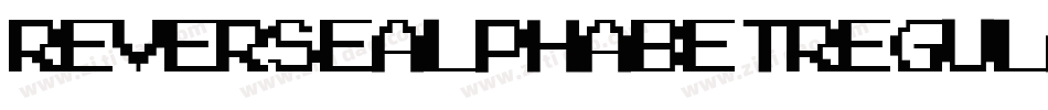 ReverseAlphabetRegular-z8rgl字体转换
