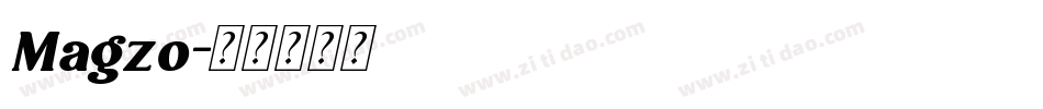 Magzo字体转换