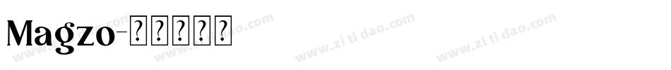 Magzo字体转换
