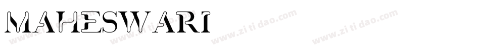 Maheswari字体转换