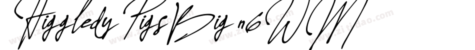 HiggledyPigsBig-n6WM字体转换