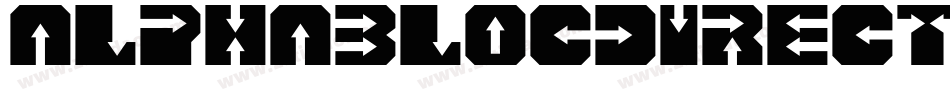 AlphaBlocDirect字体转换