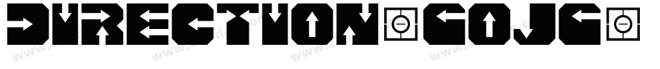 Direction-GOjg字体转换