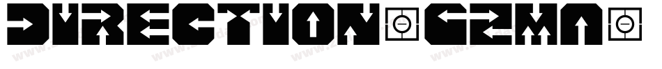 Direction-Gzma字体转换