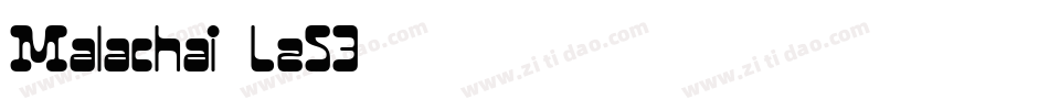 Malachai-Lz53字体转换 Malachai-Lz53字体转换