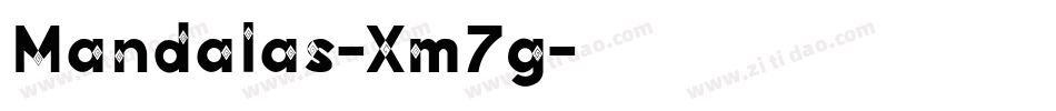 Mandalas-Xm7g字体转换