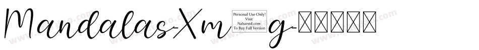 Mandalas-Xm7g字体转换