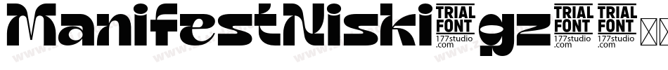 ManifestNiski-gz6字体转换