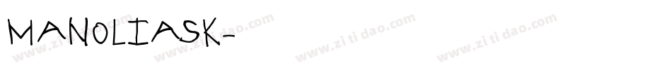 MANOLIASK字体转换