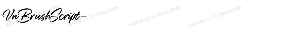 VnBrushScript字体转换