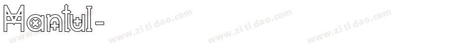 Mantul字体转换