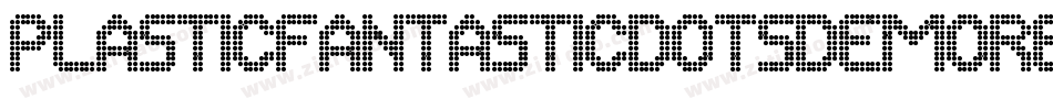 PlasticFantasticDotsDemoRegular-1wdg字体转换