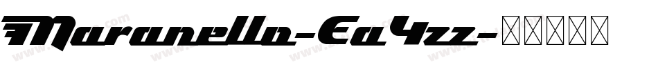 Maranello-Ea4zz字体转换