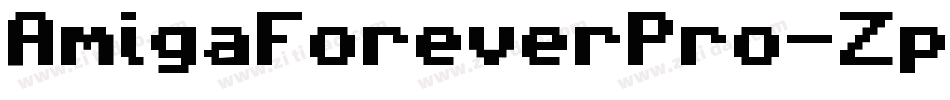 AmigaForeverPro-Zpxl字体转换