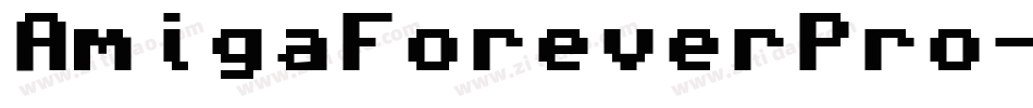 AmigaForeverPro-Zpxl字体转换