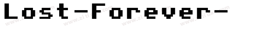 Lost-Forever字体转换