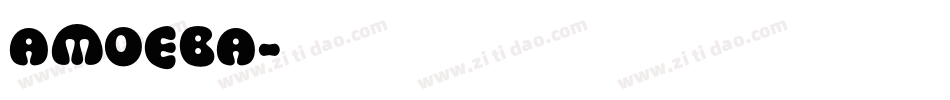 AMOEBA字体转换