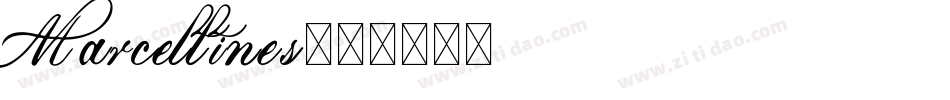 Marcellines字体转换