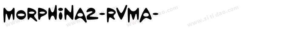 Morphina2-RvMA字体转换