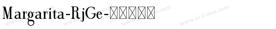 Margarita-RjGe字体转换