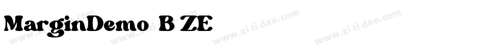 MarginDemo-7B6ZE字体转换