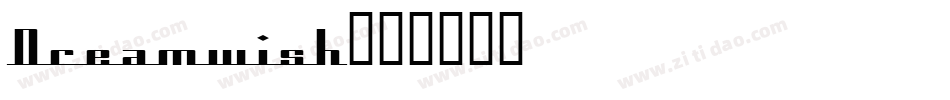 Dreamwish字体转换