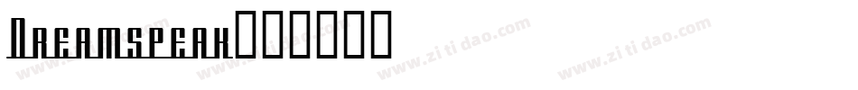 Dreamspeak字体转换