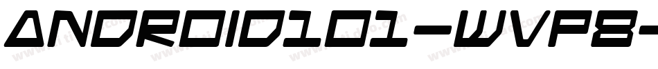 Android101-wVp8字体转换