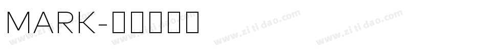 MARK字体转换