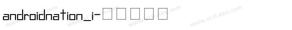 androidnation_i字体转换