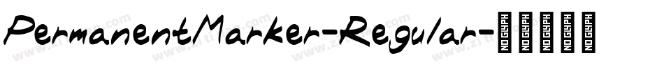 PermanentMarker-Regular字体转换