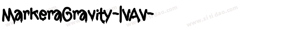 MarkeraGravity-lVAV字体转换