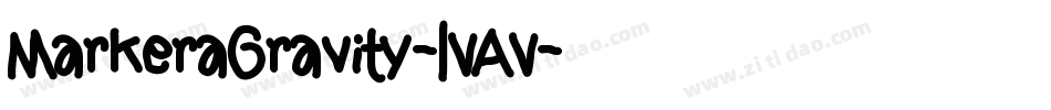 MarkeraGravity-lVAV字体转换