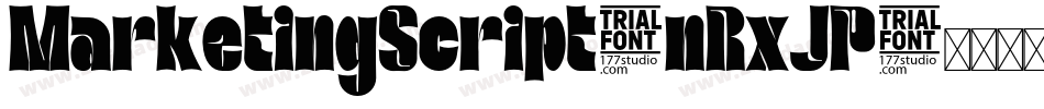 MarketingScript-nRxJP字体转换