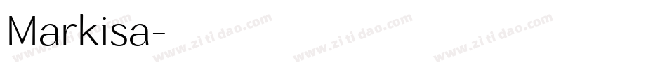 Markisa字体转换