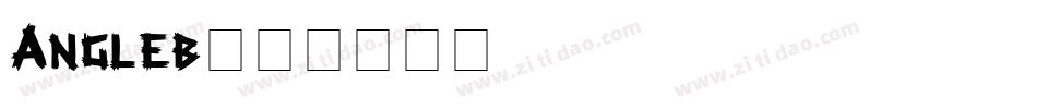 Angleb字体转换