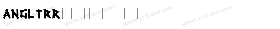 angltrr字体转换