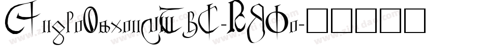 AngloSaxon8ThC-RJOo字体转换