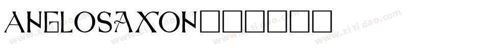 AngloSaxon字体转换