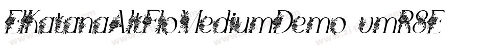 ElKatanaAltFloMediumDemo-vmR8E字体转换