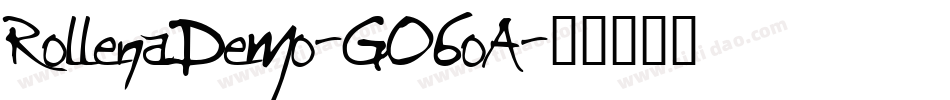 RollenaDemo-GO6oA字体转换