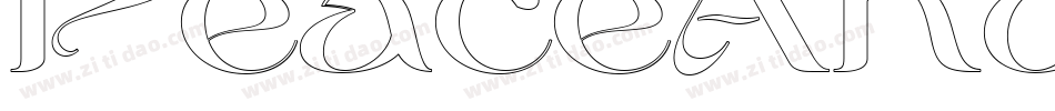 PeaceAndHoustonOutlineItalic-yww9d字体转换 PeaceAndHoustonOutlineItalic-yww9d字体转换