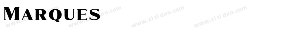 Marques字体转换