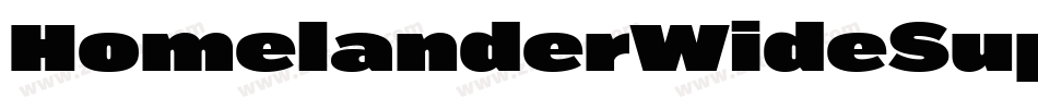 HomelanderWideSuperItalic-ALwwD字体转换 HomelanderWideSuperItalic-ALwwD字体转换