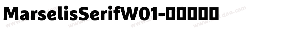 MarselisSerifW01字体转换