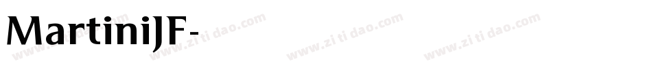 MartiniJF字体转换