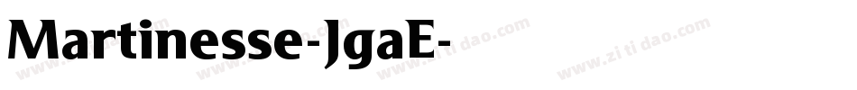 Martinesse-JgaE字体转换