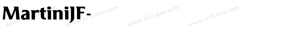 MartiniJF字体转换