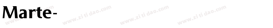 Marte字体转换